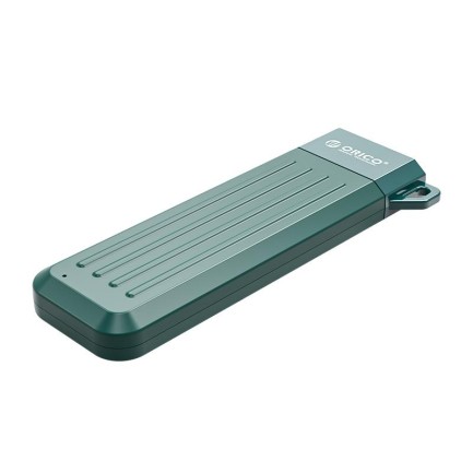 ORICO-USB3.1 Gen2 Type-C 10Gbps M.2 NVMe SSD Enclosure Yeşil - Thumbnail