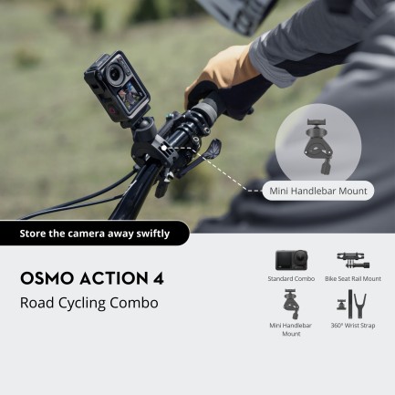 Osmo Action 4 Road Cycling Combo - Thumbnail