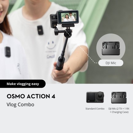 Osmo Action 4 Vlog Combo - Thumbnail