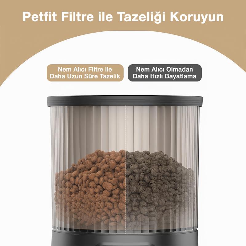 Petfit Akıllı Mama Kabı Kedi Köpek Besleme Ünitesi İçin Filtre Seti 6 Adet