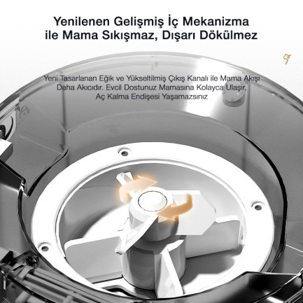 Petfit DU3L-WE 3L Wi-Fi Akıllı Otomatik Kedi Köpek Mama Kabı Besleme Ünitesi (Sesli Komut+Çelik Kase+APP Kontrol) - Thumbnail