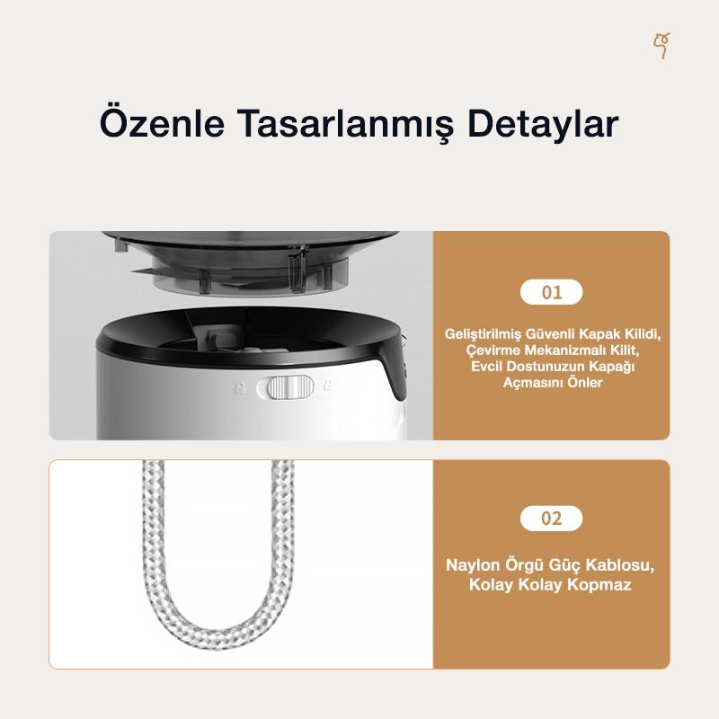 Petfit DU3L-WE 3L Wi-Fi Akıllı Otomatik Kedi Köpek Mama Kabı Besleme Ünitesi (Sesli Komut+Çelik Kase+APP Kontrol)