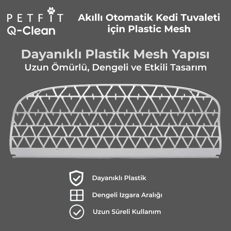 Petfit Q-Clean Akıllı Otomatik Kedi Tuvaleti İçin Plastic Mesh