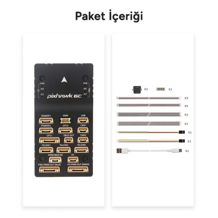 Holybro Pixhawk 6C Otopilot Uçuş Kontrol Kartı Flight Controller (Alüminyum Kasa) - Thumbnail