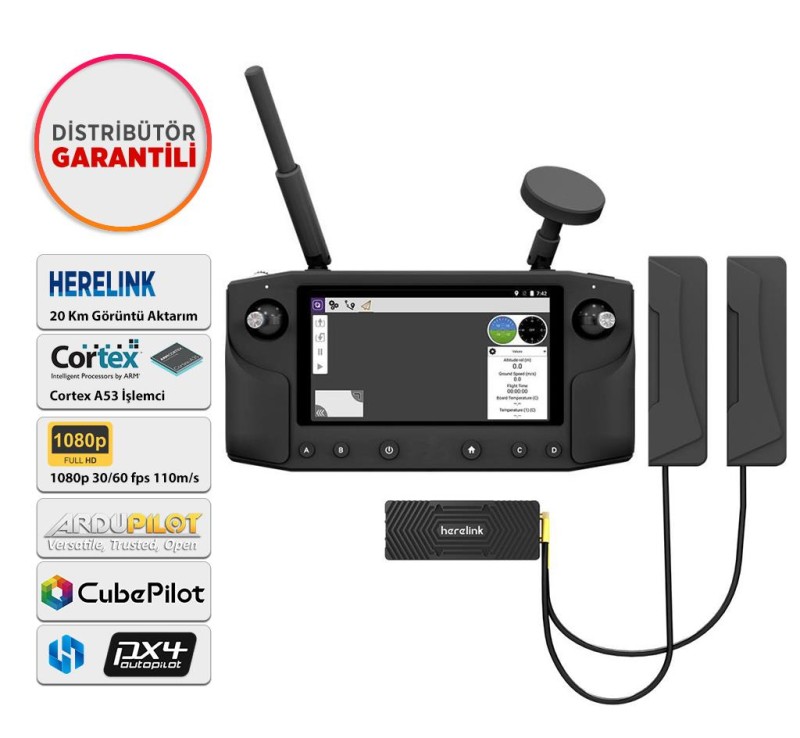 Pixhawk Herelink HD Video Transmission System Kumanda Canlı Video Aktarım Sistemi