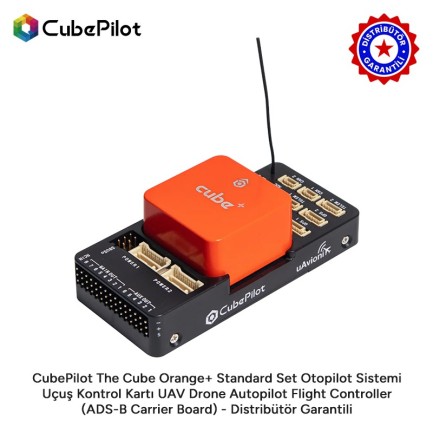 Pixhawk - CubePilot The Cube Orange+ Standard Set Otopilot Sistemi Uçuş Kontrol Kartı UAV Drone Autopilot Flight Controller (ADS-B Carrier Board) - Distribütör Garantili (ÖN SİPARİŞ TAHMİNİ TESLİMAT 30 AĞUSTOS)