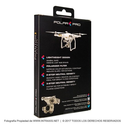 PolarPro DJI Phantom 3 Filter 3-Pack - Thumbnail