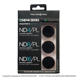 PolarPro Phantom 3 Cinema Series PL-ND Filters - Thumbnail