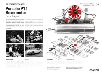 Porsche 911 Boxer Motoru Model Kiti - Thumbnail