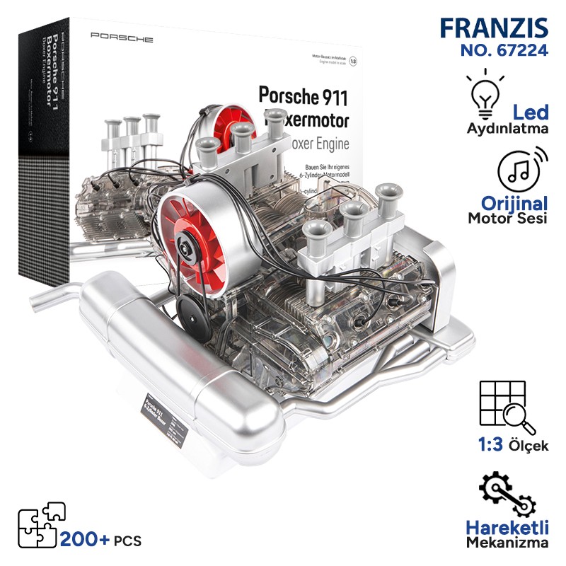 Porsche 911 Boxer Motoru Model Kiti