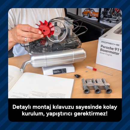 Porsche 911 Boxer Motoru Model Kiti - Thumbnail