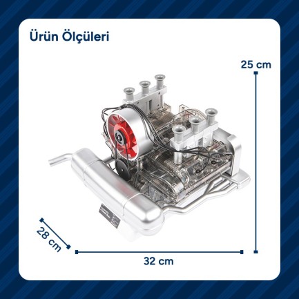 Porsche 911 Boxer Motoru Model Kiti - Thumbnail