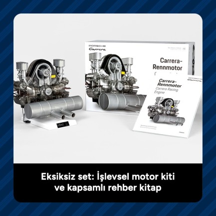 Porsche Carrera Yarış Motoru Model Kiti - Thumbnail