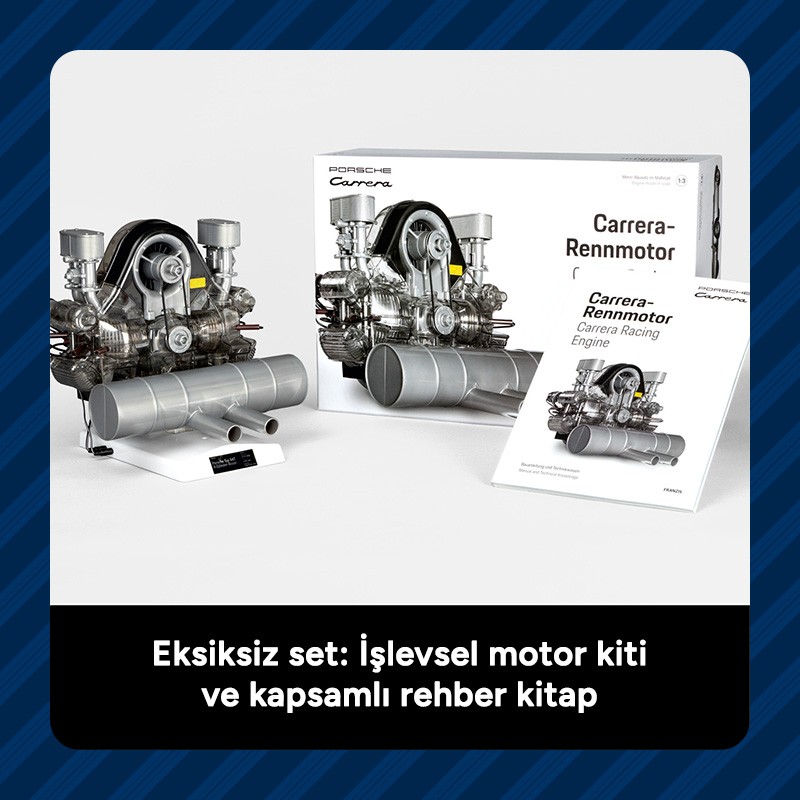 Porsche Carrera Yarış Motoru Model Kiti