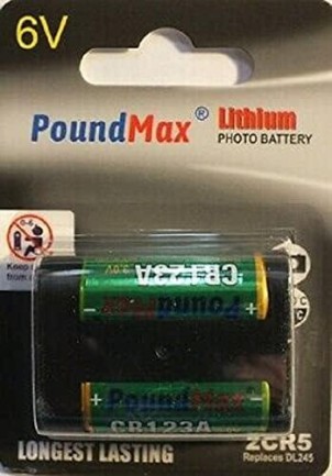 PoundMax - PoundMax® MP061 Pil 2CR5, Adet: 1