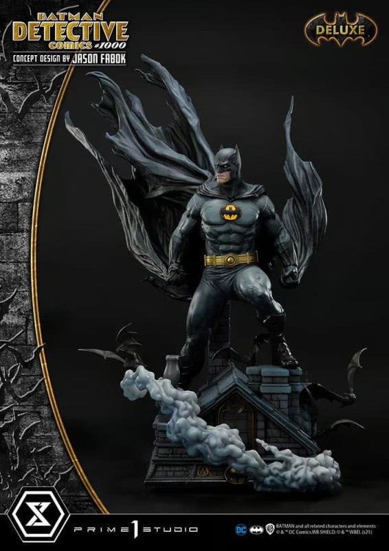 Prime 1 Studio Batman Detective Comics #1000 (Deluxe Version) 1:3 Statue - Concept Design by Jason Fabok - 908051 (Ön Sipariş)
