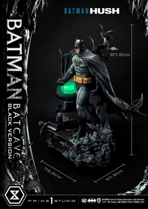 Prime 1 Studio Batman Hush Batcave (BLACK VERSION) 1:3 Scale Ultimate Museum Masterline - 9069242 (Ön Sipariş)