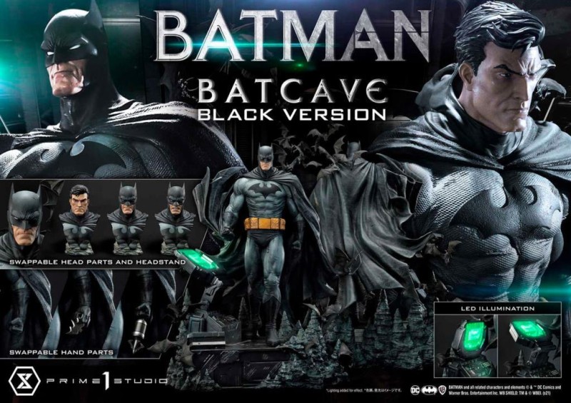 Prime 1 Studio Batman Hush Batcave (BLACK VERSION) 1:3 Scale Ultimate Museum Masterline - 9069242 (Ön Sipariş)