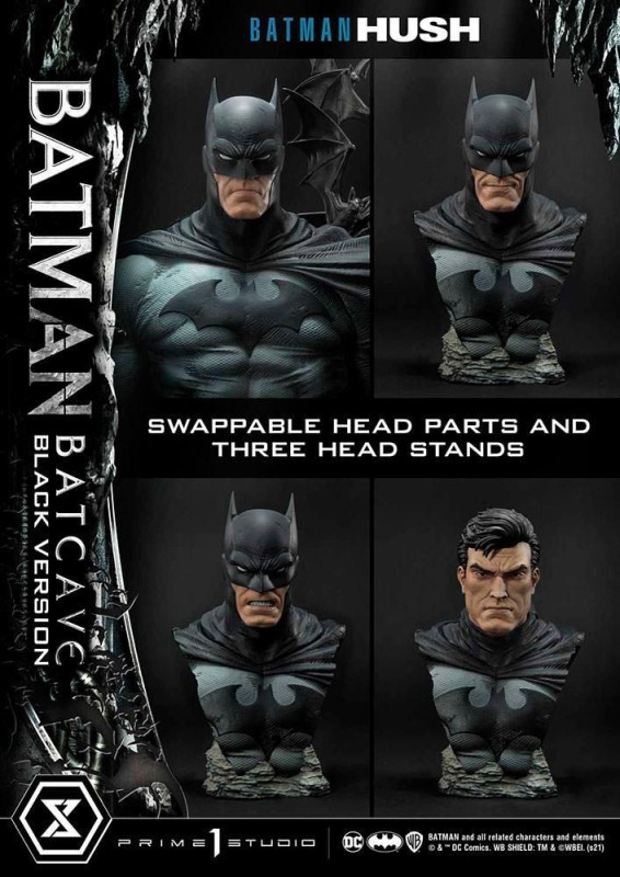 Prime 1 Studio Batman Hush Batcave (BLACK VERSION) 1:3 Scale Ultimate Museum Masterline - 9069242 (Ön Sipariş)