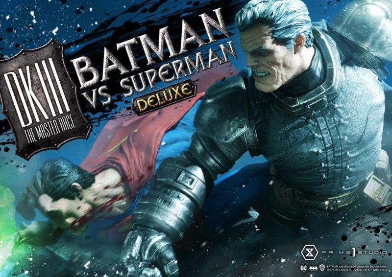 Prime 1 Studio Batman Versus Superman (Deluxe Version) Statue - 908173 - DC Comics / The Dark Knight Returns / Ultimate Diorama Masterline (Ön Sipariş)