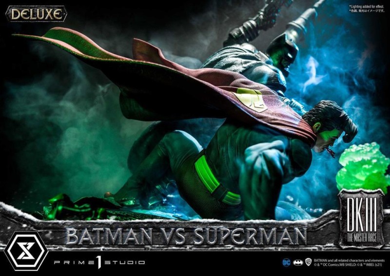 Prime 1 Studio Batman Versus Superman (Deluxe Version) Statue - 908173 - DC Comics / The Dark Knight Returns / Ultimate Diorama Masterline (Ön Sipariş)