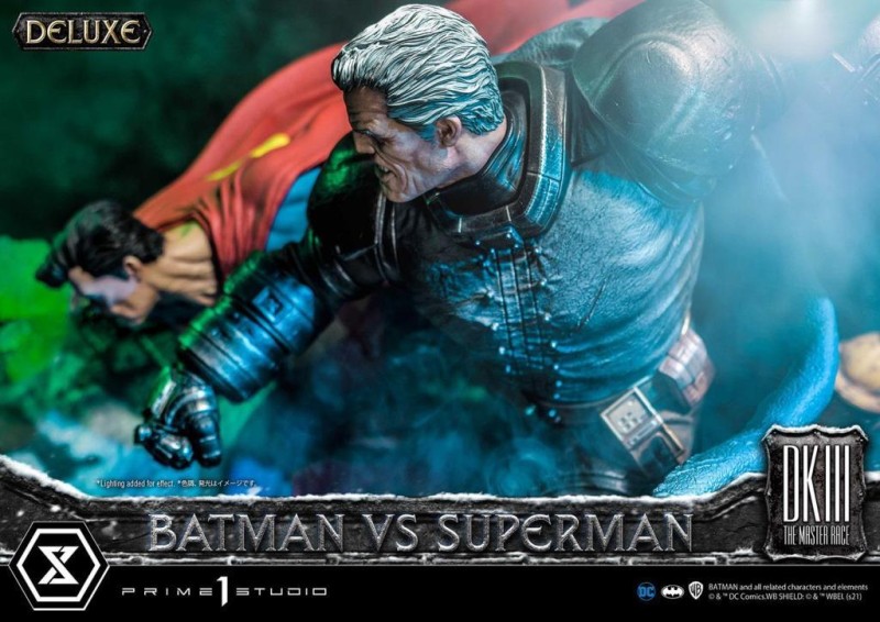 Prime 1 Studio Batman Versus Superman (Deluxe Version) Statue - 908173 - DC Comics / The Dark Knight Returns / Ultimate Diorama Masterline (Ön Sipariş)