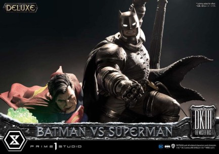 Prime 1 Studio Batman Versus Superman (Deluxe Version) Statue - 908173 - DC Comics / The Dark Knight Returns / Ultimate Diorama Masterline (Ön Sipariş) - Thumbnail