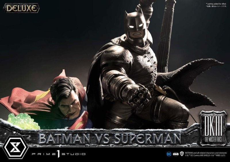 Prime 1 Studio Batman Versus Superman (Deluxe Version) Statue - 908173 - DC Comics / The Dark Knight Returns / Ultimate Diorama Masterline (Ön Sipariş)