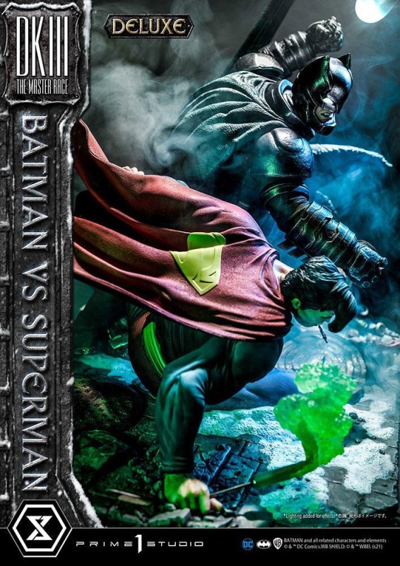 Prime 1 Studio Batman Versus Superman (Deluxe Version) Statue - 908173 - DC Comics / The Dark Knight Returns / Ultimate Diorama Masterline (Ön Sipariş)