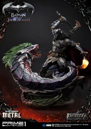 Prime 1 Studio Batman VS Joker Dragon (Deluxe Version) Statue (Dark Nights Metal) - 906913 - DC Comics / Prime 1 Studio 1:3 Scale Ultimate Museum Masterline ( Ön Sipariş ) - Thumbnail