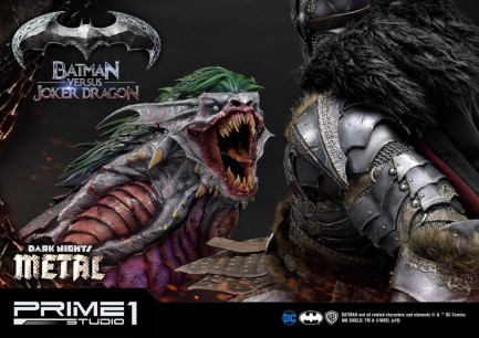 Prime 1 Studio Batman VS Joker Dragon (Deluxe Version) Statue (Dark Nights Metal) - 906913 - DC Comics / Prime 1 Studio 1:3 Scale Ultimate Museum Masterline ( Ön Sipariş ) - Thumbnail