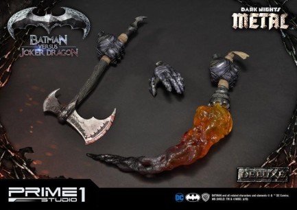 Prime 1 Studio Batman VS Joker Dragon (Deluxe Version) Statue (Dark Nights Metal) - 906913 - DC Comics / Prime 1 Studio 1:3 Scale Ultimate Museum Masterline ( Ön Sipariş ) - Thumbnail