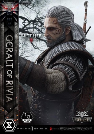 Prime 1 Studio Geralt of Rivia (Deluxe Version) Statue The Witcher III : Wild Hunt - Thumbnail