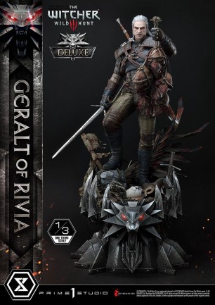 Prime 1 Studio Geralt of Rivia (Deluxe Version) Statue The Witcher III : Wild Hunt - Thumbnail
