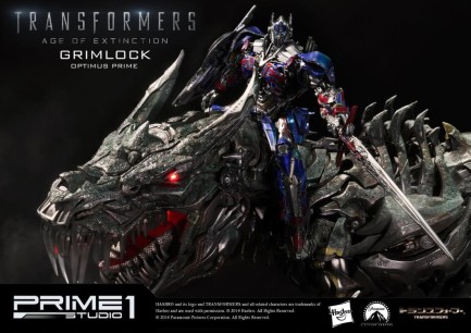 Prime 1 Studio Grimlock Optimus Prime Version Statue - Thumbnail