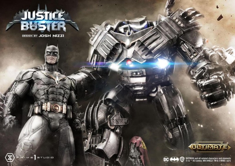 Prime 1 Studio Justice Buster (Ultimate Version) Statue - 907764 - DC Comics / Design by Josh Nizzi (Ön Sipariş)
