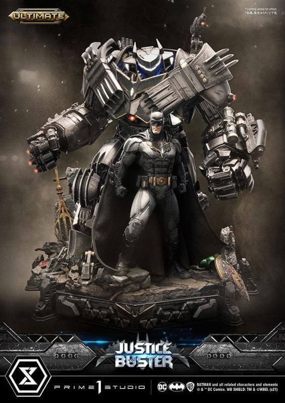 Prime 1 Studio Justice Buster (Ultimate Version) Statue - 907764 - DC Comics / Design by Josh Nizzi (Ön Sipariş)