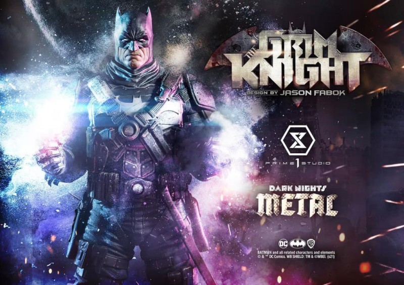 Prime 1 Studio The Grim Knight (Jason Fabok) 1:3 Statue - 907741 / Batman / Dark Nights: Metal (Comics) (Ön Sipariş)