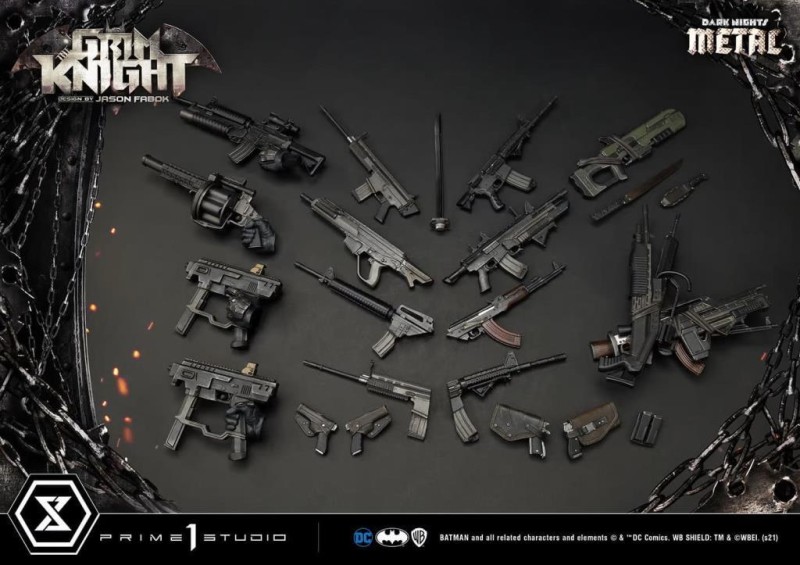 Prime 1 Studio The Grim Knight (Jason Fabok) 1:3 Statue - 907741 / Batman / Dark Nights: Metal (Comics) (Ön Sipariş)
