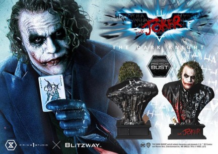 Prime 1 Studio The Joker 1:3 Premium Bust Heath Ledger Joker 909121 - Thumbnail