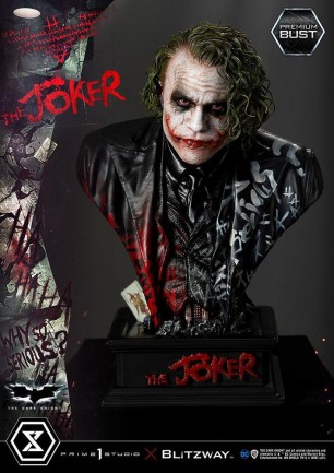 Prime 1 Studio The Joker 1:3 Premium Bust Heath Ledger Joker 909121 - Thumbnail