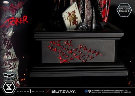 Prime 1 Studio The Joker 1:3 Premium Bust Heath Ledger Joker 909121 - Thumbnail