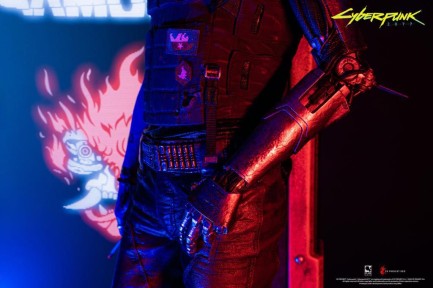 PureArts Johnny Silverhand Statue 1/4 - Cyberpunk 2077 - Keanu Reeves - Thumbnail