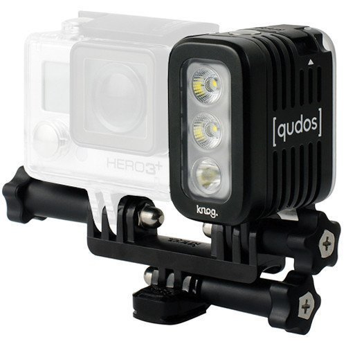 Knog Qudos Action Black Aksiyon Kamera GoPro Işık Seti ( Tüm GoPro Kameralar ile Uyumludur )