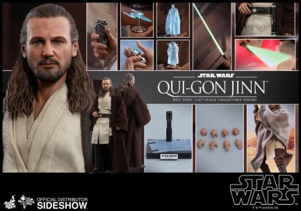 Hot Toys Qui-Gon Jinn Sixth Scale Figure MMS525 - Thumbnail