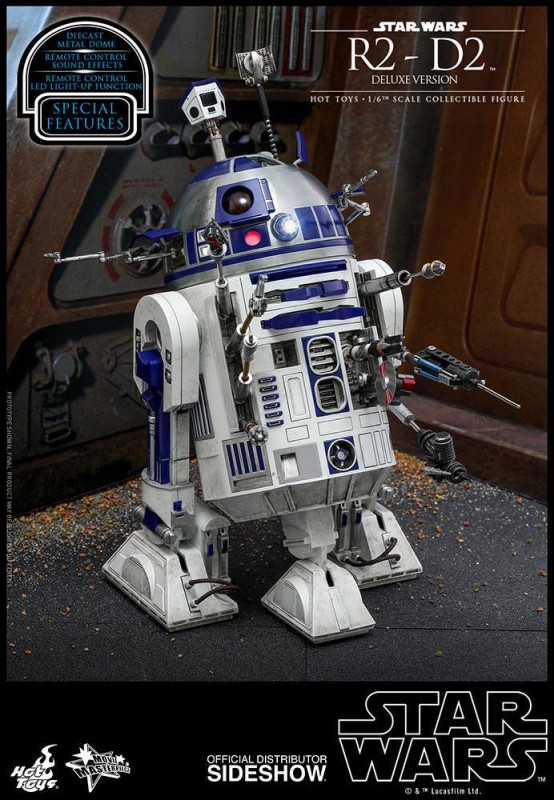 R2-D2 Deluxe Version Sixth Scale Figure Movie Masterpiece Series