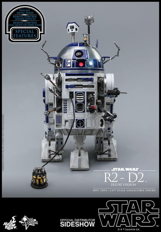R2-D2 Deluxe Version Sixth Scale Figure Movie Masterpiece Series