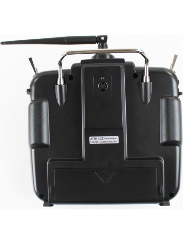 Radiolink AT10II 2.4Ghz 12 Kanal DSSS/FHSS Radio Kontrol Uzaktan Kumanda +R12DS Alıcı+PRM-01 Telemetri Sensörü S-BUS+PPM+PWM Turuncu (4KM Kontrol Mesafesi)