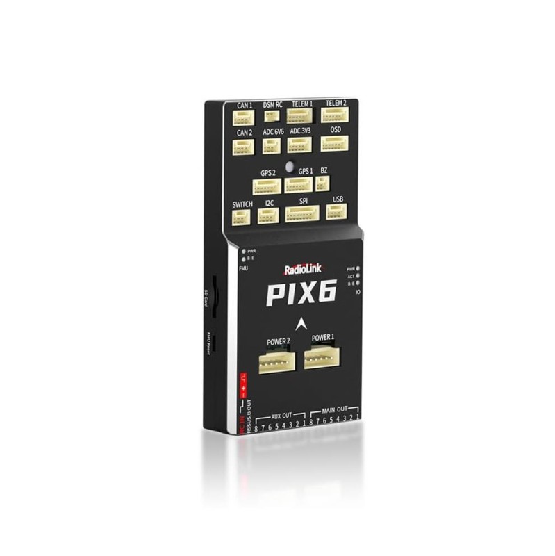 Radiolink PIX6 16 Kanal Pixhawk Uçuş Kontrol Kartı Flight Controller Otopilot Sistemi +BEC