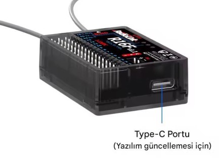 Radiolink R16F 16 Kanal Uzaktan Kumanda Alıcısı Dual Antenna Receiver w/2-Way Transmission Telemetry S-BUS+PPM+PWM - Thumbnail